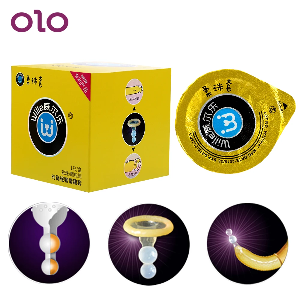 1 шт./3 шт. презервативы в горошек|Презервативы| |