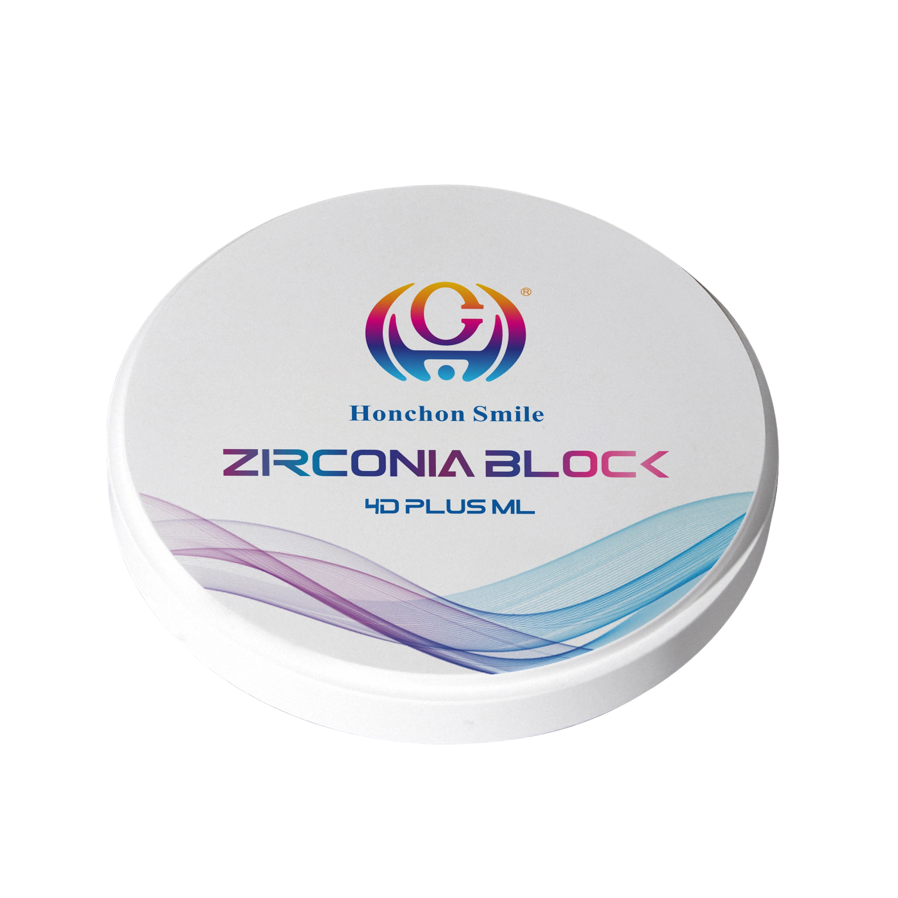 

4D PLUS Multilayer | 2 Pieces | 98*20mm | Roland | High Quality Ceramic | Open CAD CAM System | Zirconia Block
