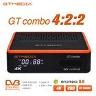 Спутниковый приемник GTMEDIA GT COMBO 4K 8K, Android TV box со встроенным Wi-Fi, поддержка CCCAM, M3U в Испании