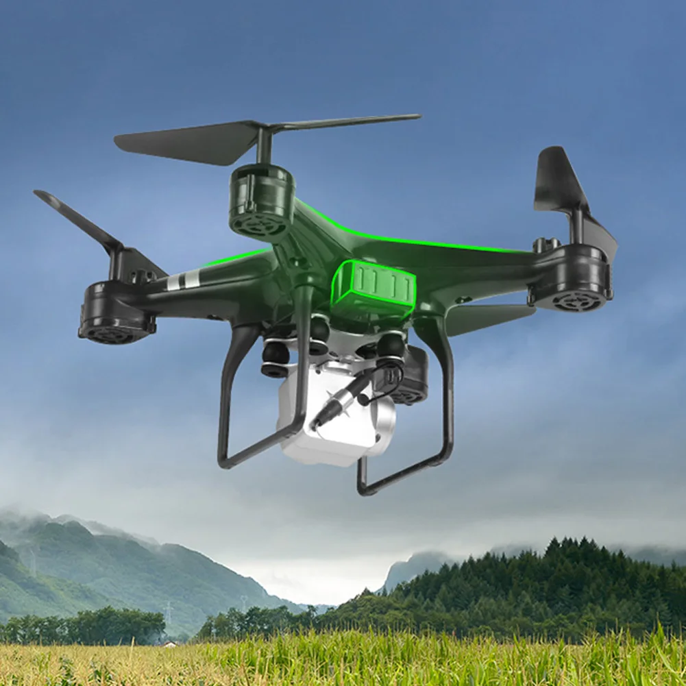 Четыре оси RC игрушки ABS Квадрокоптер широкий угол с камерой Дрон Wifi передача