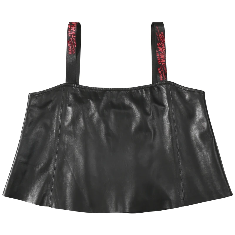 Новинка 2020 осенняя кожаная одежда Женская облегающая короткая укороченная