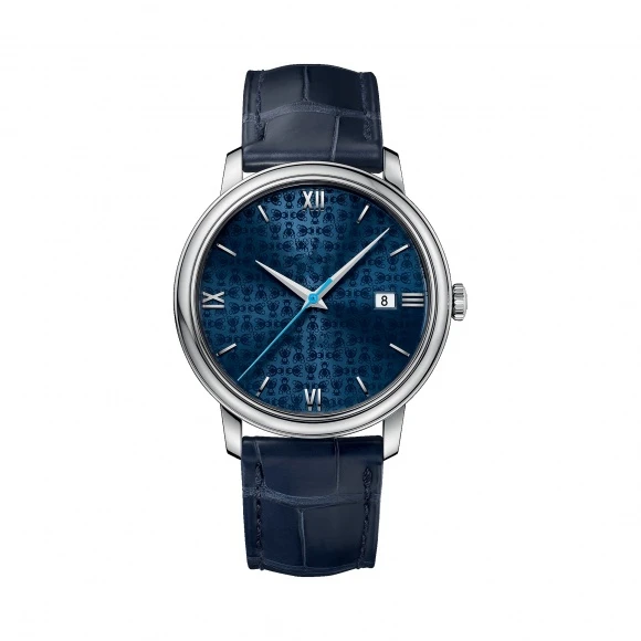 Men's Watch Saucer Flying Series Simple Belt Mechanical Automatic Movement Black Blue Leather