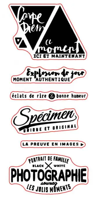 Французский прозрачный штамп для скрапбукинга сделай сам/изготовления