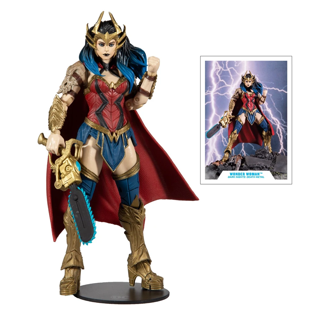 

McFarlane DCB фигурки-конструкторы Wave 4 - Death Metal - Wonder подарок на Хэллоуин игрушки для мальчиков Коллекционные фигурки