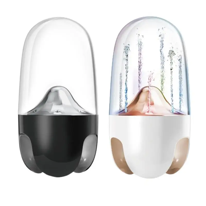 

Wireless Water Dancing Speaker Bluetooth Bass LED Light Fountain Speaker Colorful Lights Audio Decor For Smartphone Computer