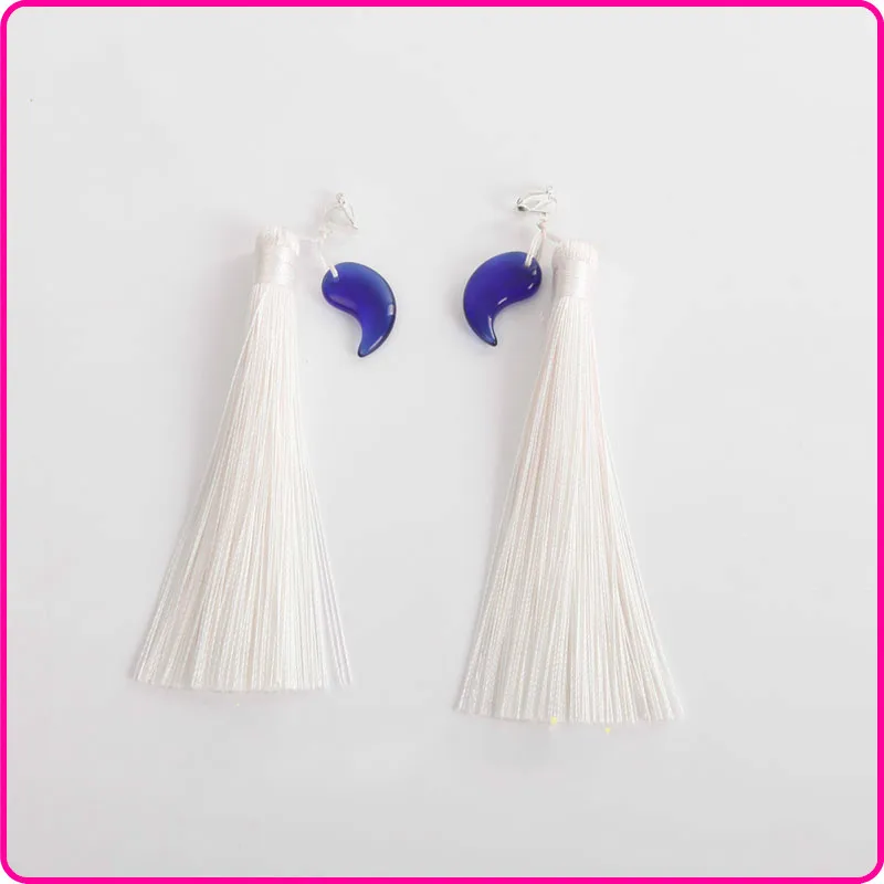 Серьги Touken Ranbu Online костюм для косплея Nakigitsune серьги-клипсы ювелирные изделия