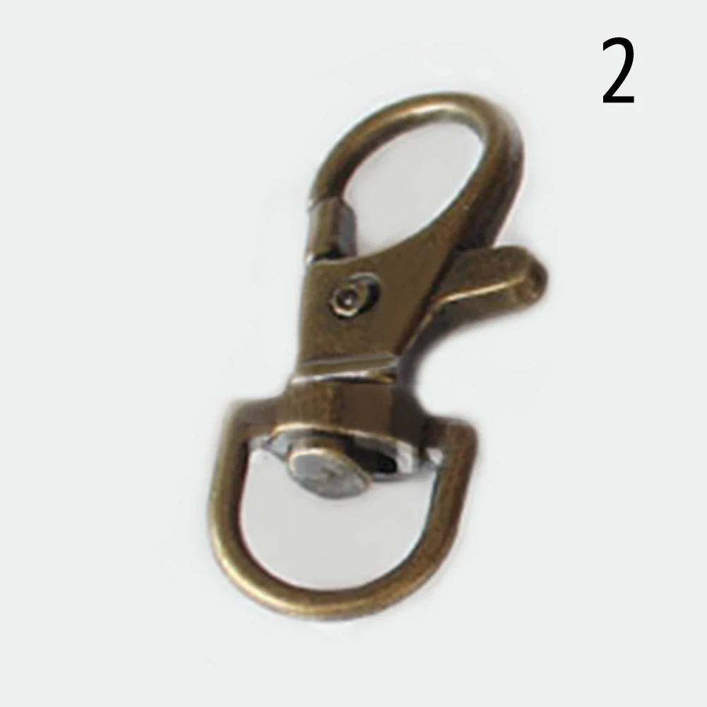 1 шт. прочный металлический карабин пружинный зажим для ключей брелок ремешок