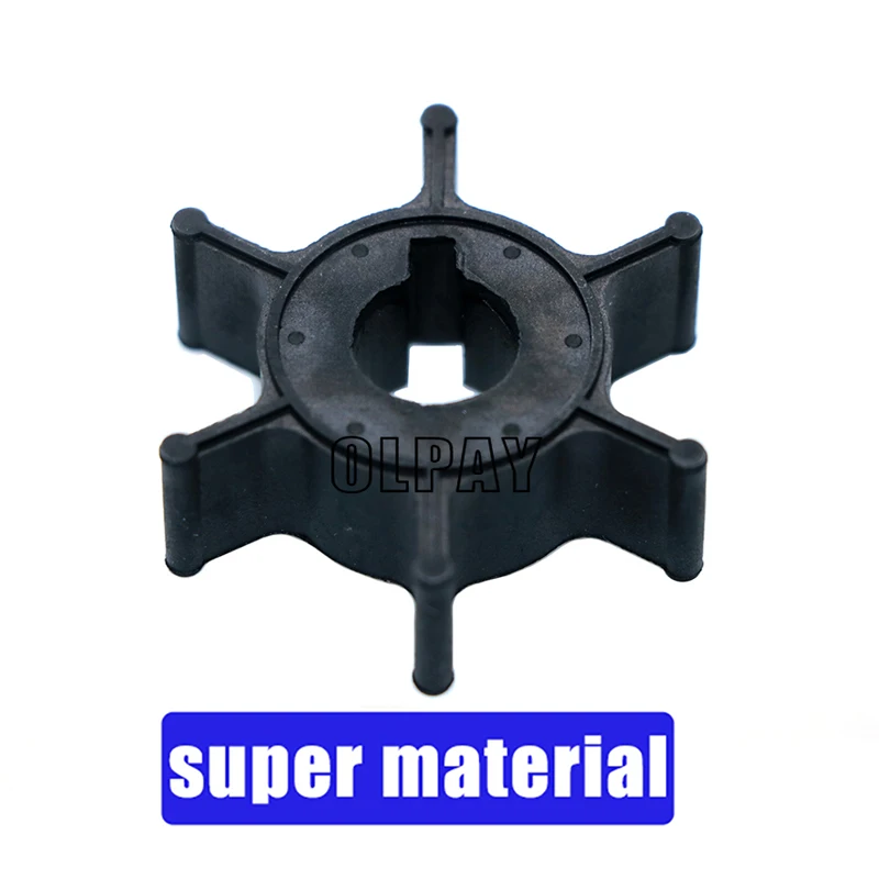 Water Pump Impeller for Yamaha 4HP 5HP 6HP Outboard Motor 6E0-44352 6E0-44352-00-00 6E0-44352-003 6E0-44352-00 18-3073