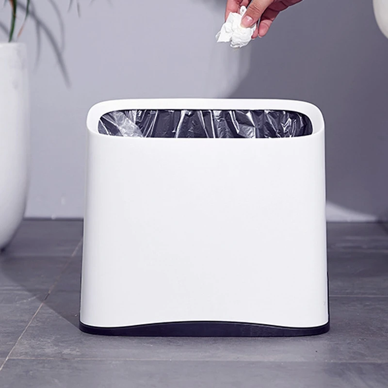 Мусорное ведро стол для мусора на столе корзина дома офиса трясущийся мусорный