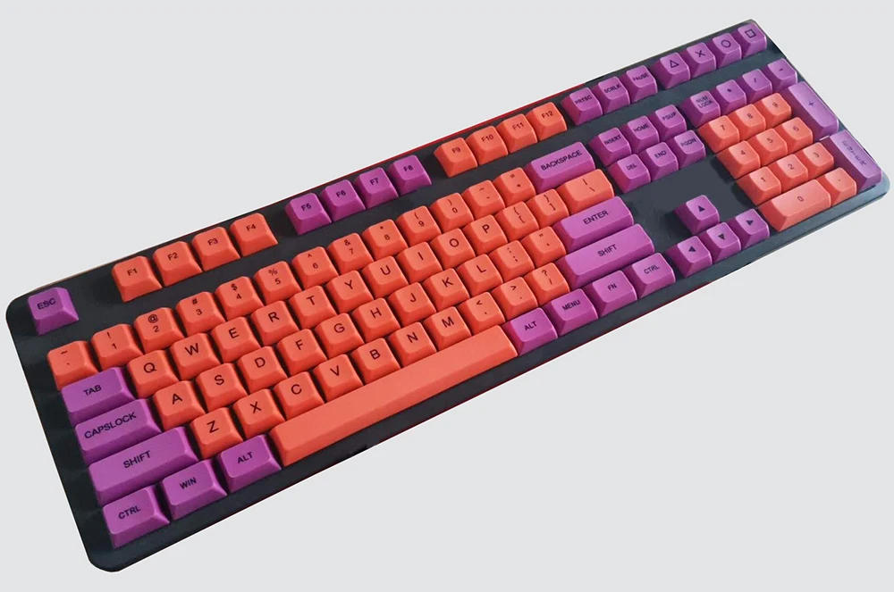 Колпачки для клавиш Dragonfruit XDA PBT колпачки с краской переключателей Cherry MX 61 64 84 96 108