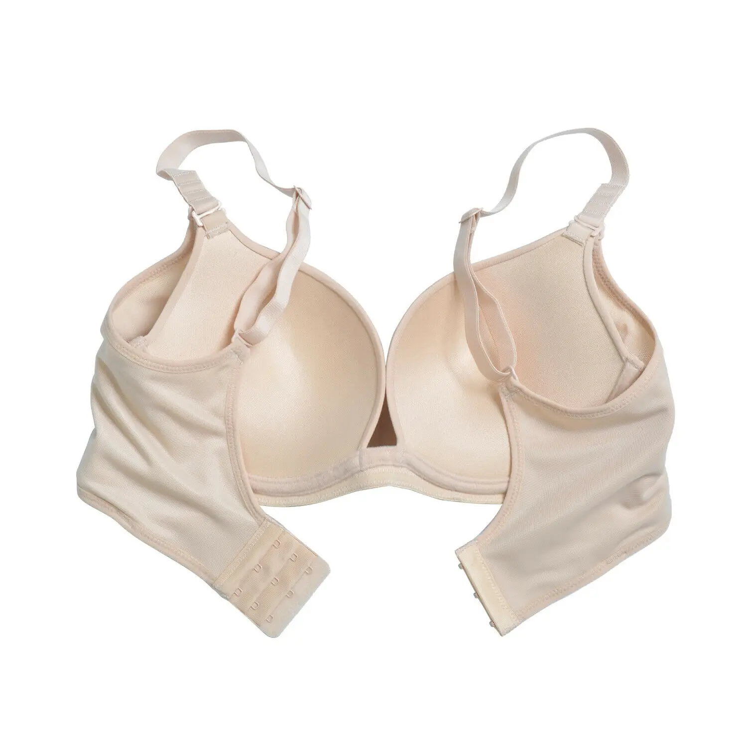 Женские бюстгальтеры пуш-ап тонкие с застежкой спереди и сзади прочные