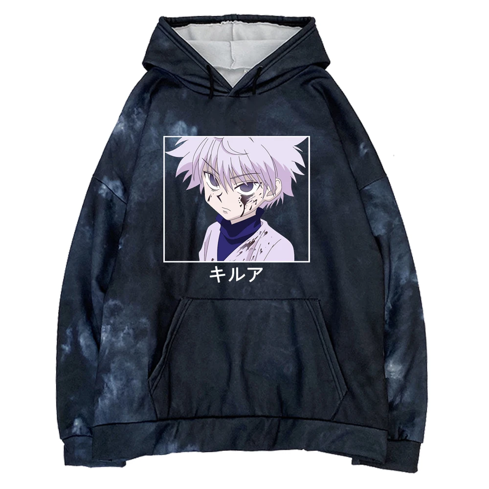 

3D толстовки для женщин/мужчин Hunter X Hunter Killua, забавные толстовки с капюшоном и длинным рукавом, мужские толстовки