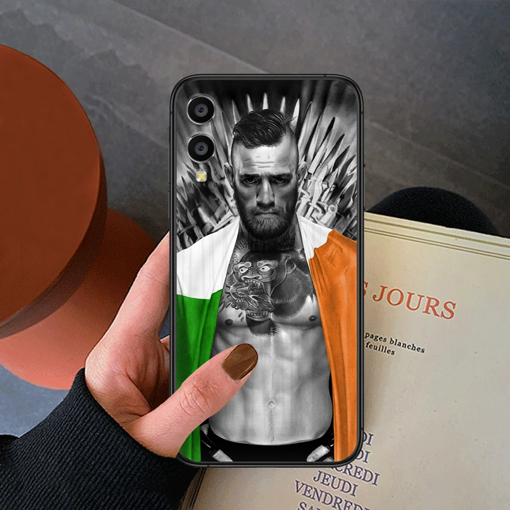 MM UF boxer King McGregor Conor чехол для телефона Huawei Honor 6A 7A 7C 8 8A 8X 9 9X 10 10i 20 Lite Pro Play черный Etui trend