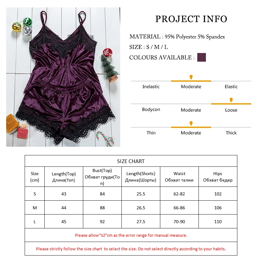 Сексуальный бархатный топ и шорты пижамный комплект 2019 осенне зимняя женская