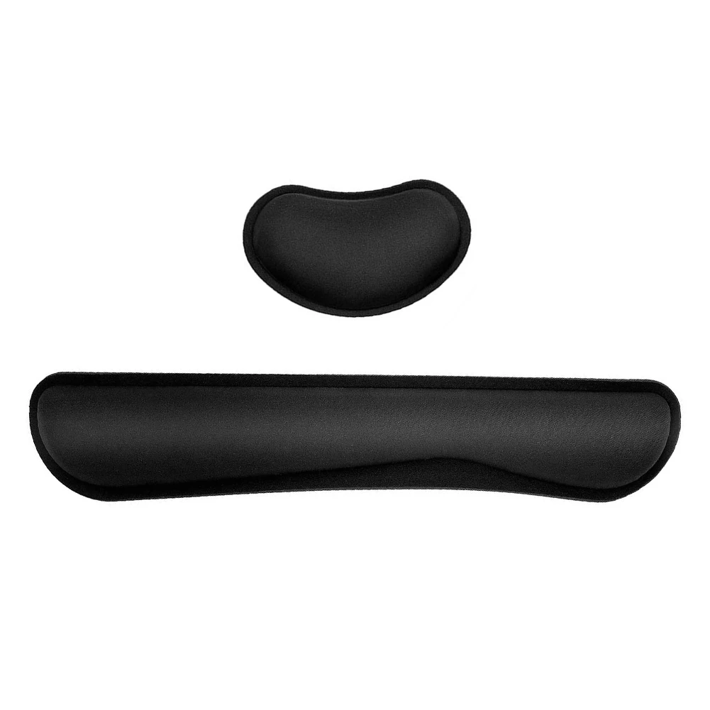 wrist rest mouse pad memory foam superfine fibre wrist rest pad ergonomic mousepad for typist office gaming pc laptop free global shipping