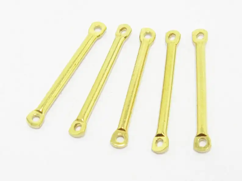 100 шт латунные подвески аксессуары для сережек латунный соединитель стержня