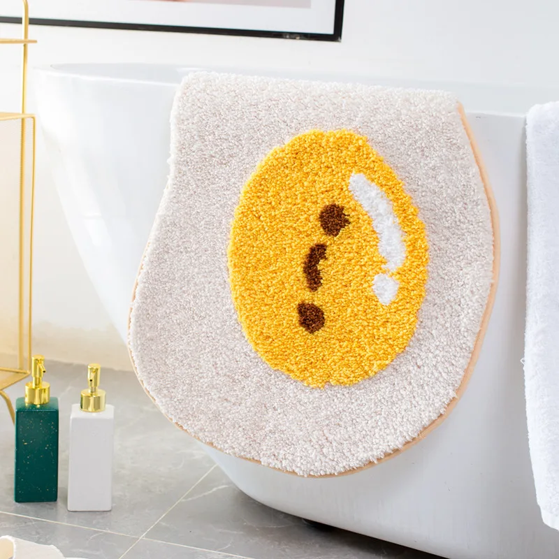 egg carpet interesting yolk bath mat water uptake rug non slip doormat for home living room entrance door mat floor kitchen bed free global shipping