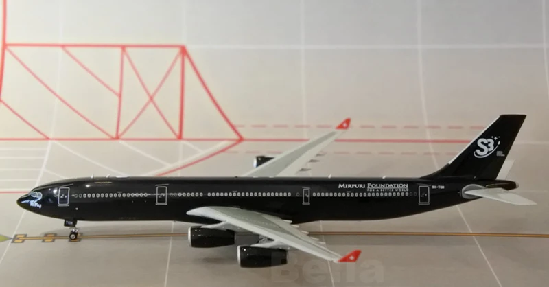 

1/400 Scale Hi Fly A340-300 9H-TQM Airlines Alloy Aircraft Plane Model Airplanes Collectible Show Model Toy Decoration