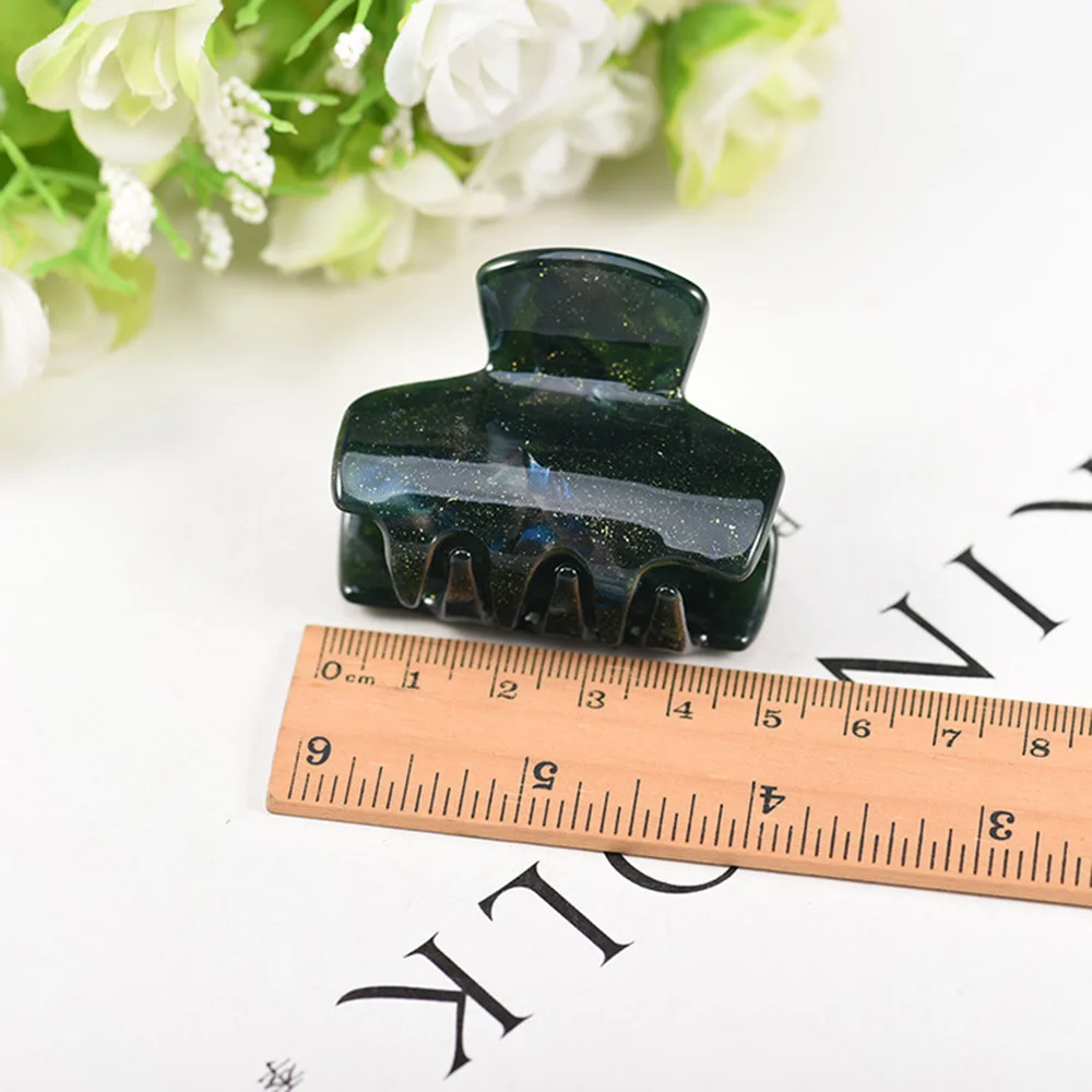 

2020 Hair Claw Clips Barrette Clamp Jelly Colors Acrylic Ponytail Crab Girls Geometric Hairpin Hair Accessories For Wo