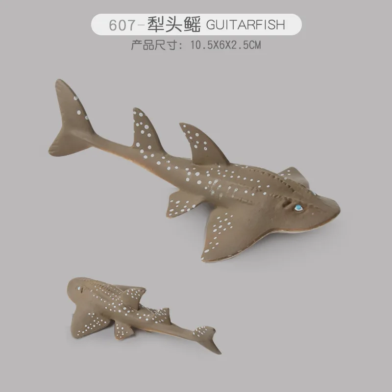 Морская жизнь животные Акула КИТ МОДЕЛЬ фигурки моделирование горбатый Белуга синий игрушечные киты подарок для детей - Цвет: Raja