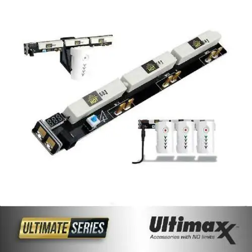 ULTIMAXX параллельное тройное зарядное устройство зарядная пластина для DJI Inspire 1