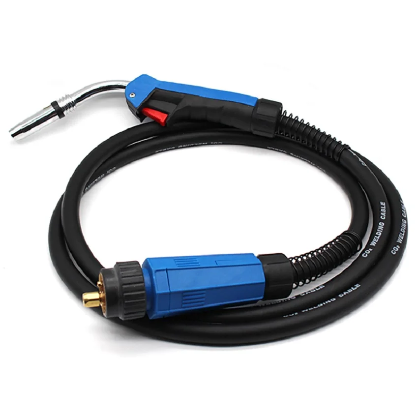 24KD 250A MIG / MAG сварочный фонарь пистолет 5 м 16 футов Европейский разъем для Binzel MB 24