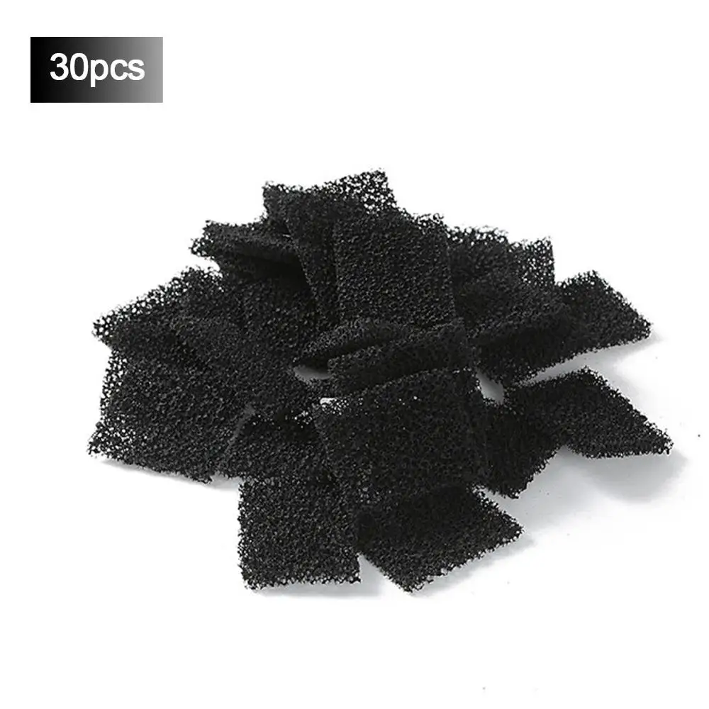 Black Filter cotton ЕС/США умная керамика кошка питатель Автоматическая Циркулирующая вода питатель ПЭТ диспенсер для воды 3D фонтан воды бассейна 20E - Цвет: Black Filter cotton