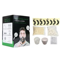 nose wax kit universal nose hair trimmer cleaner beeswax bean painless kit removal melted wax cosmetic