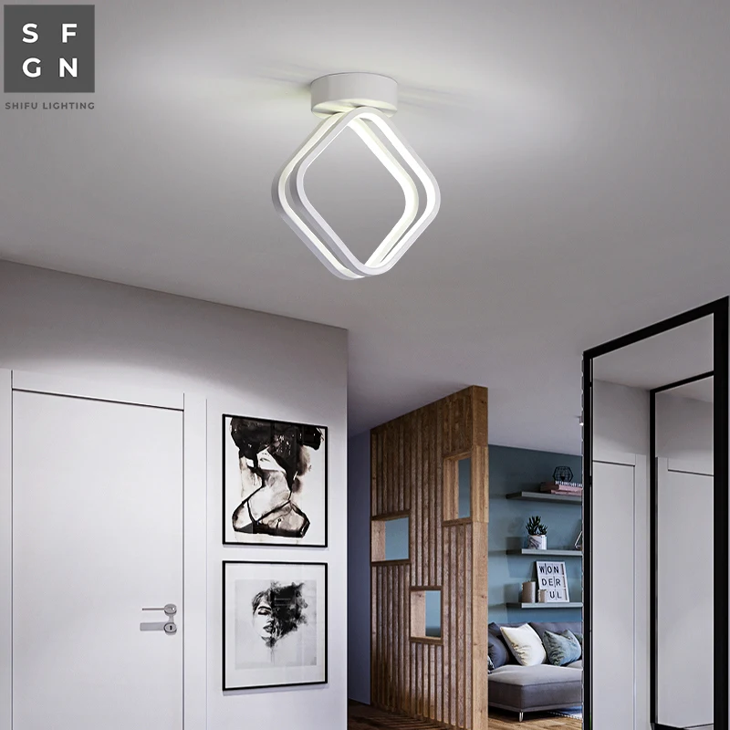 Современный светодиодный потолочный светильник домашняя Люстра для коридора