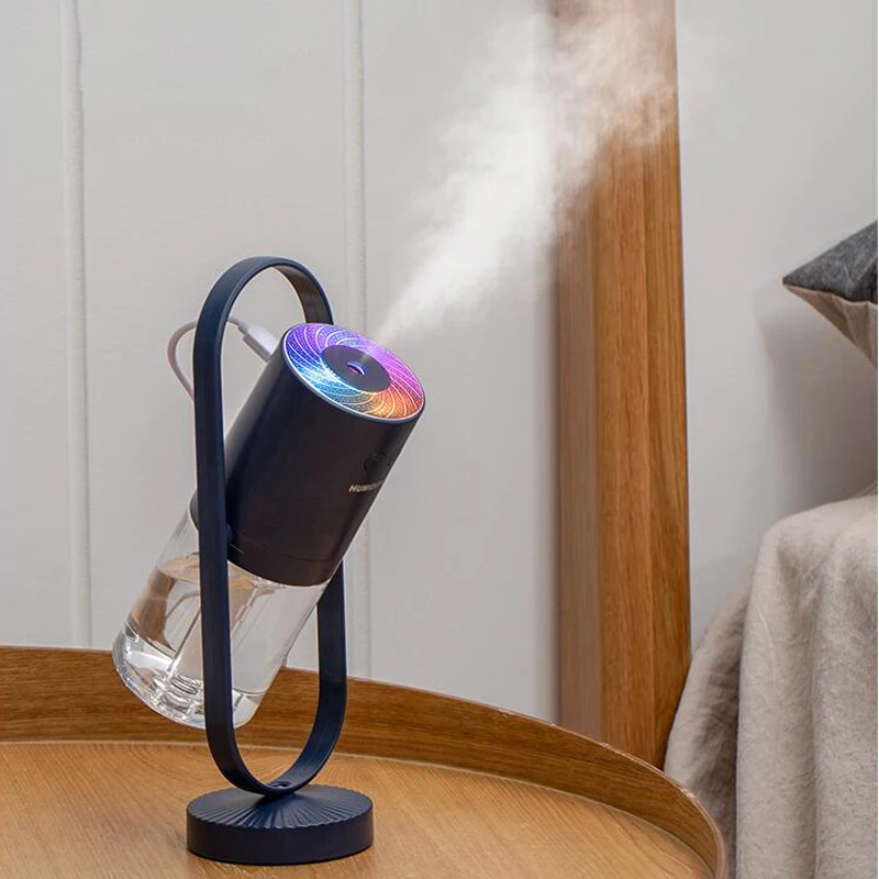 Волшебный увлажнитель для теней 360 градусов распылитель Лампа проектора