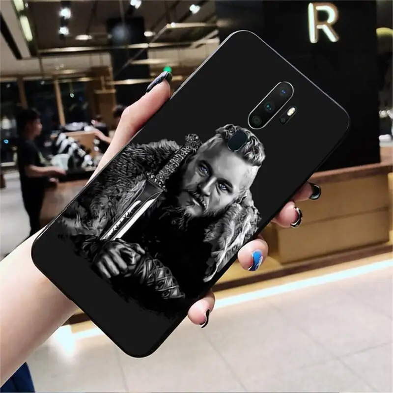

Ragnar Lothbrok Vikings Cover Phone Case For Oppo Reno2 Z 2Z Realme5 6 Pro R9S 11 Plus 15 17 Pro