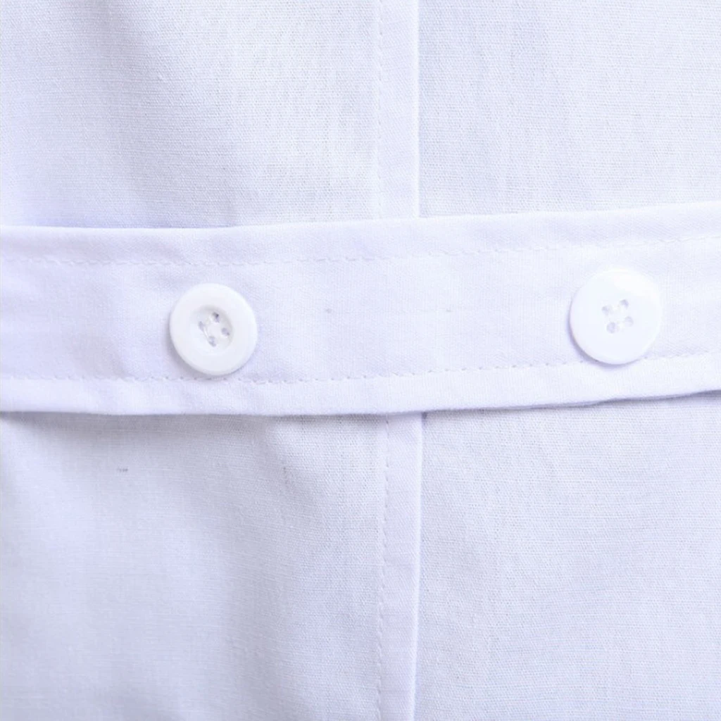 Унисекс скрабы с длинным рукавом лабораторная медсестра докторская белая