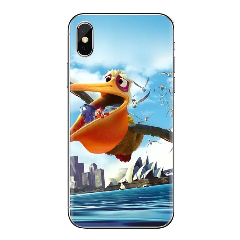 For iPod Touch Apple iPhone 4 4S 5 5S SE 5C 6 6S 7 8 X XR XS Plus MAX Transparent TPU Cases Covers movie Finding Oscar wallpaper |