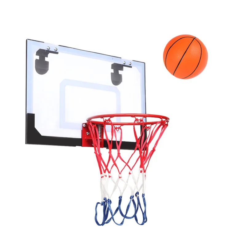 Basketball Backboard Portable Suspension Free Punch Mini Plastic Home Rims Sports Shooting Toy Adults Indoor Ball Shooting Frame