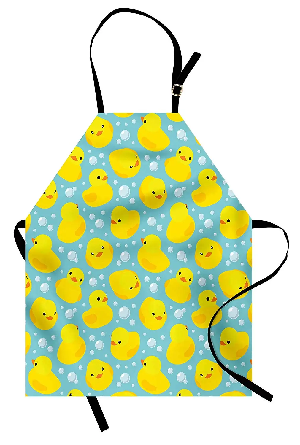 Детский фартук Happy Rubber Duck and Bubbles с мультяшным рисунком детская тема искусство