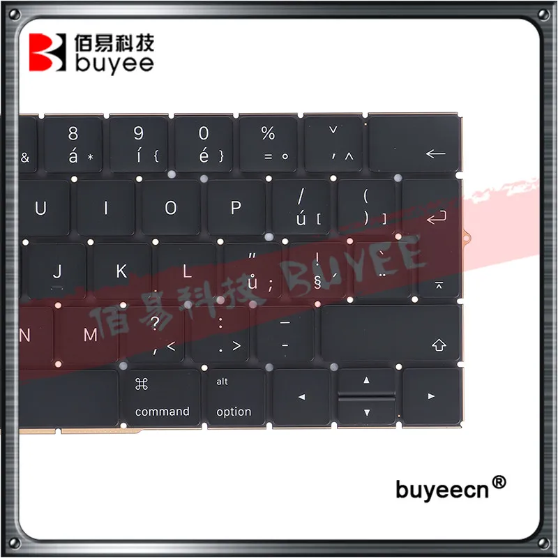 Genuine A1708 Czech Layout Keyboards For Macbook Retina Pro 13" Keyboard 2016 Replacement |