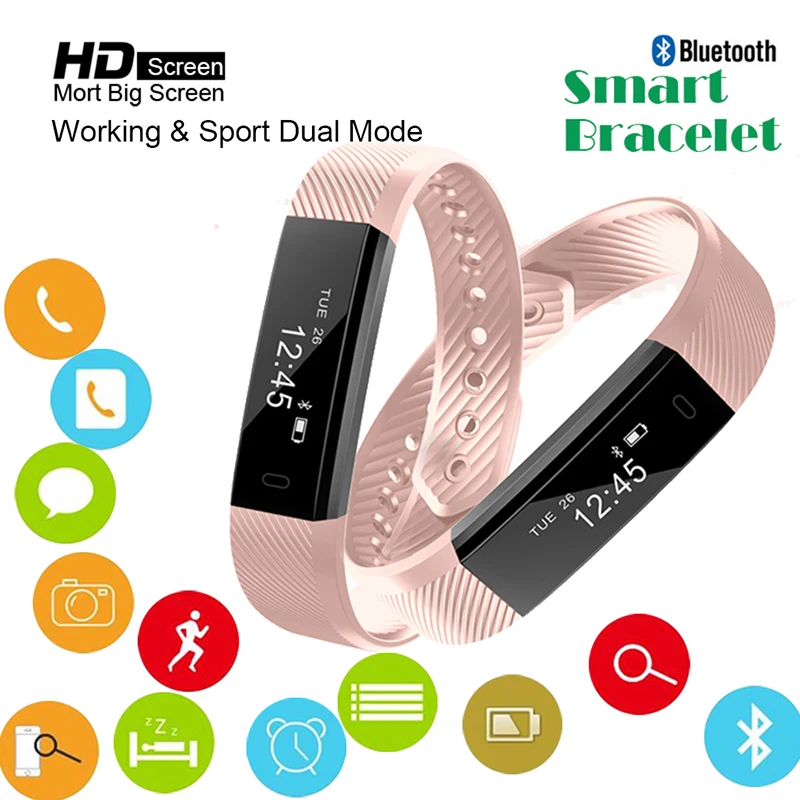 Водонепроницаемые умные часы с Bluetooth 2020 женский спортивный браслет фитнес-трекер