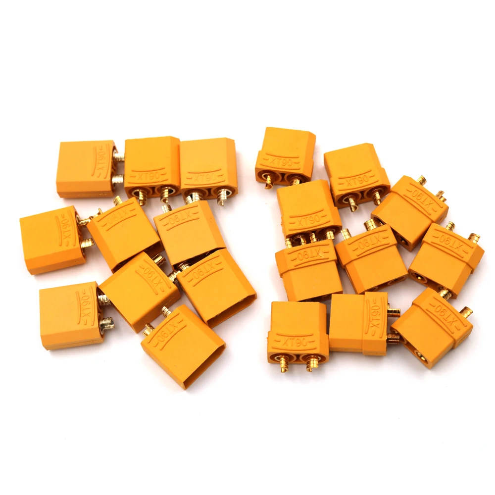 10 pairs / Lot XT 90 A Max Quadcopter Multicopter Connectors Bullet Plug RC Lipo Battery xt-90 XT90U For | Обустройство дома