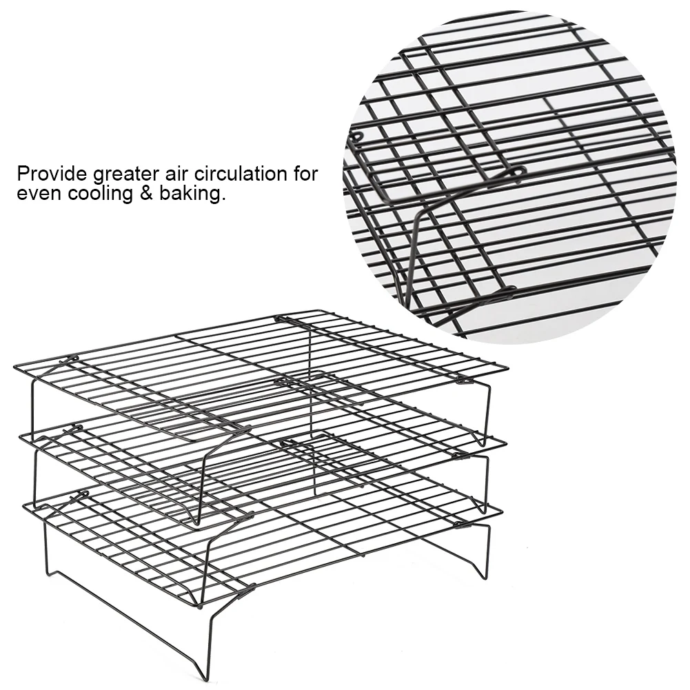 Нержавеющая сталь охлаждения и выпечки стойки антипригарным приготовления