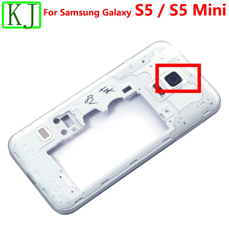 S5 средняя рамка Корпус для samsung Galaxy S5 Mini i9600 G900 G800 ЖК средняя пластина рамка
