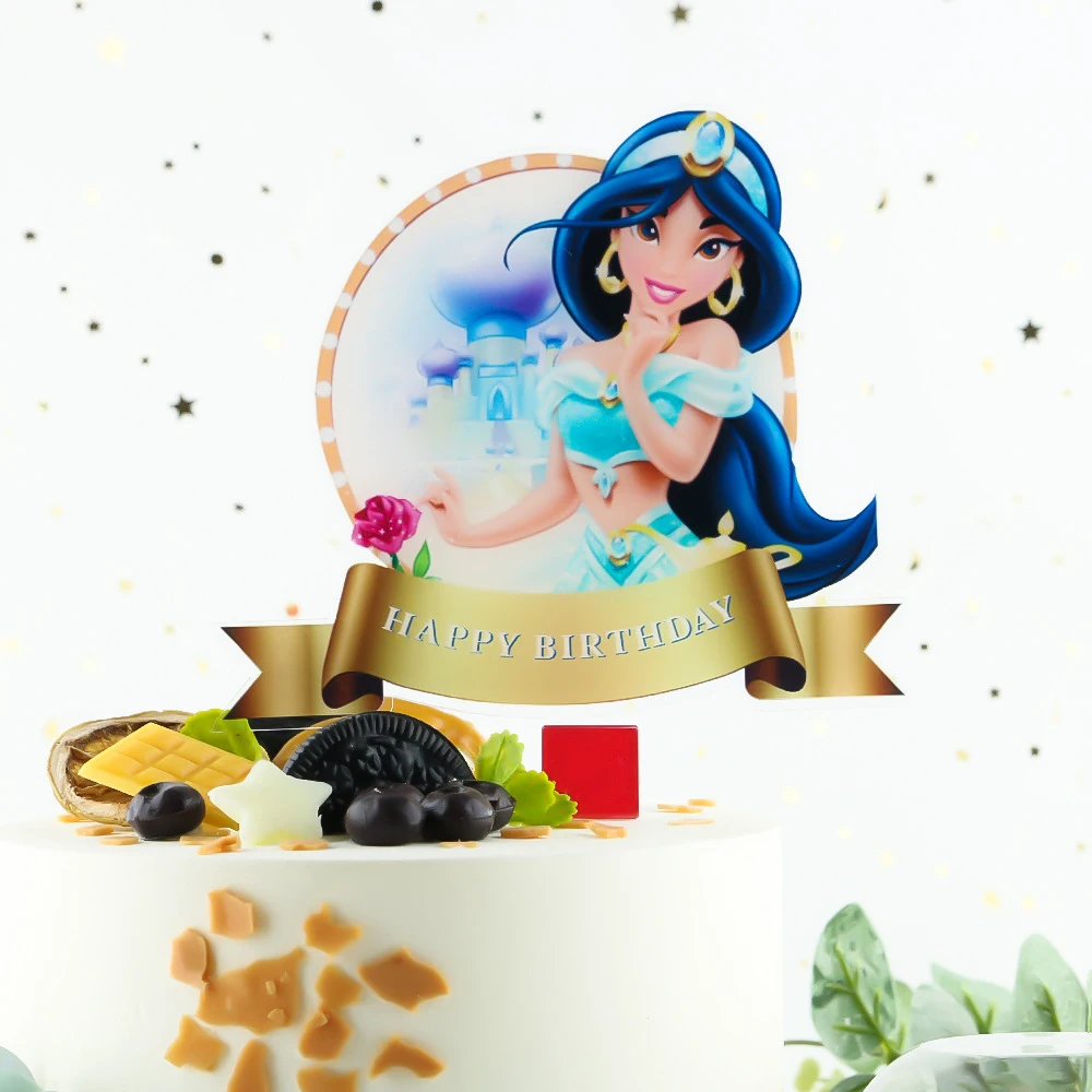Disney Принцесса украшение для дня рождения Золушка Аврора Белль принцесса