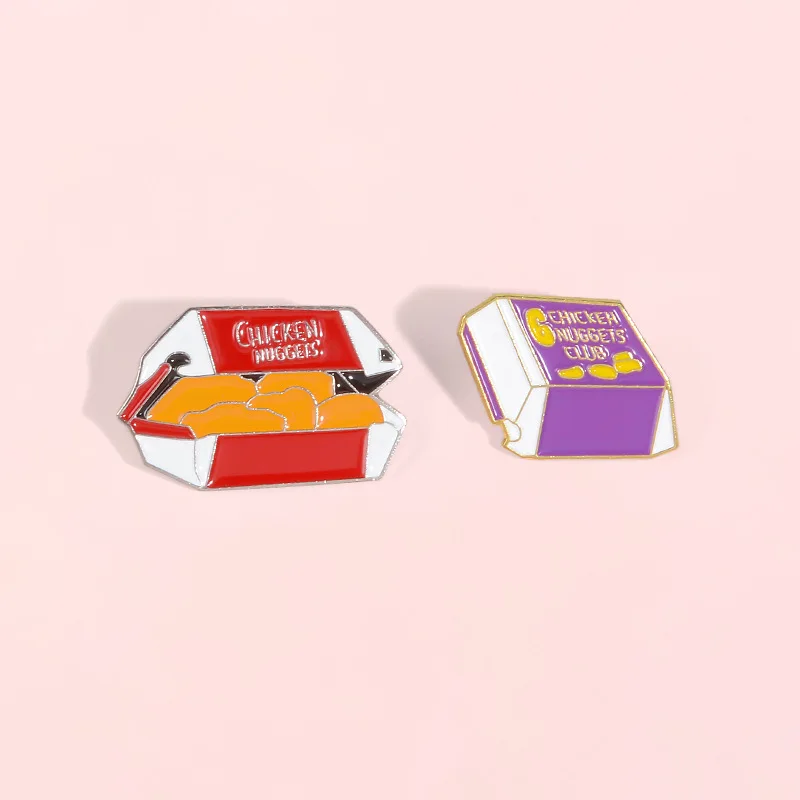 Brooches Badges Delicious Food Bag Shirt Lapel Pins Gifts For Friends Wholesale