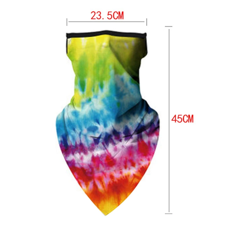 

Face Mask Balaclava Cycling Neck Tube Scarf Snood Biker Warmer Bandana Scarf Printed Colorful Headband Hiking Motorcycle