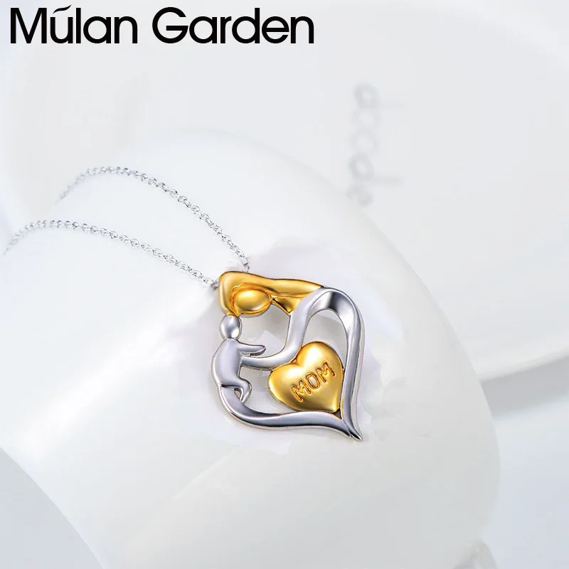 Чокер с подвеской в форме сердца для мамы и ребенка подарок на день матери модное
