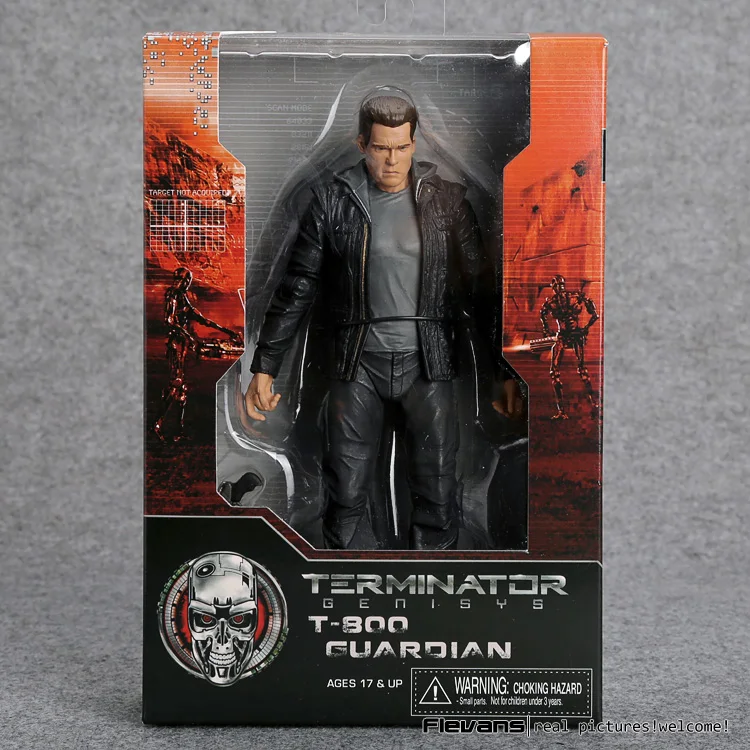 Терминатор T 800 Guardian из ПВХ движущаяся фигурка Коллекционная модель игрушка 7 &quot18
