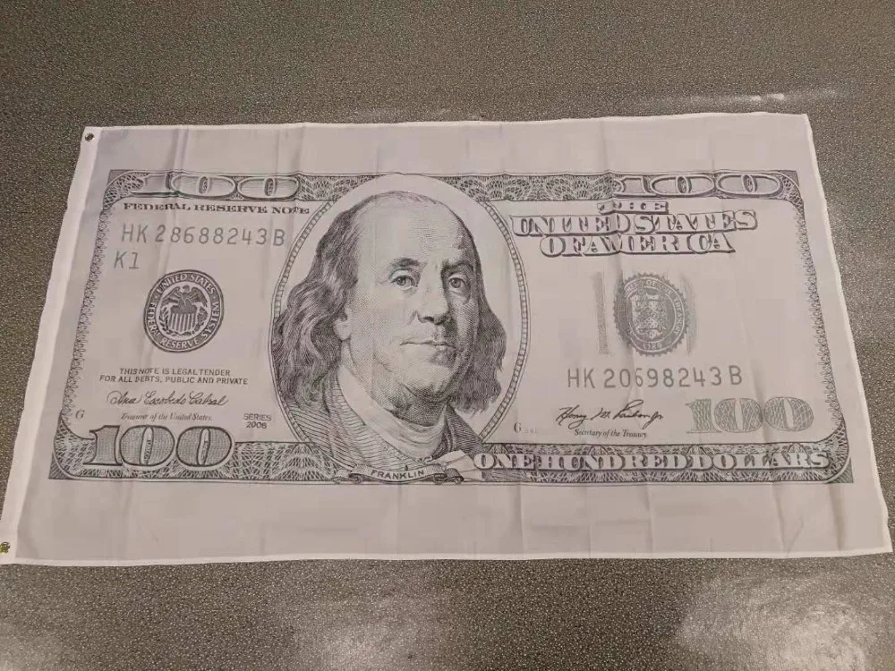 

90*150 см Φ флаг доллара США