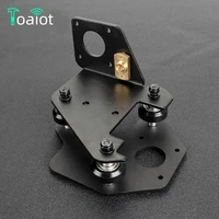 toaiot 3d printer parts cr 10 s4s5 x axis motor mount bracket rightleft x axis frontback motor mount plate with wheels t nut
