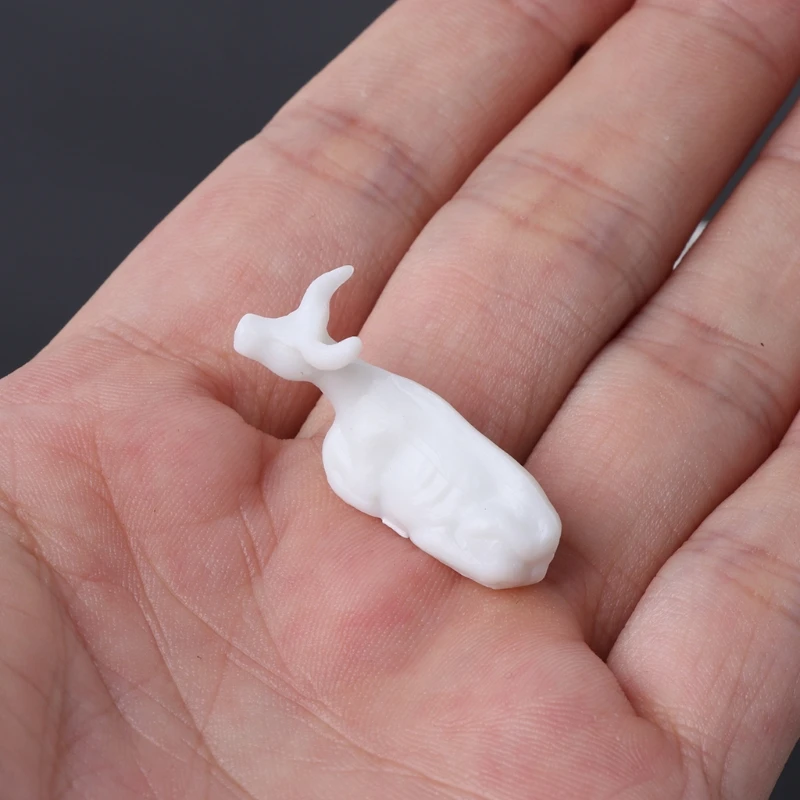 10PCS Cow Models New 10pcs 1:87 Diy HO Scale White Model Train Layout Building Toys Whosale&ampDropship | Бытовая техника