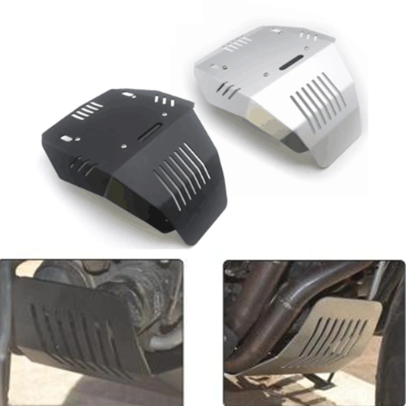 Серебряная Защита двигателя мотоцикла Bash Guard отстойная Пластина Крышка для Benelli