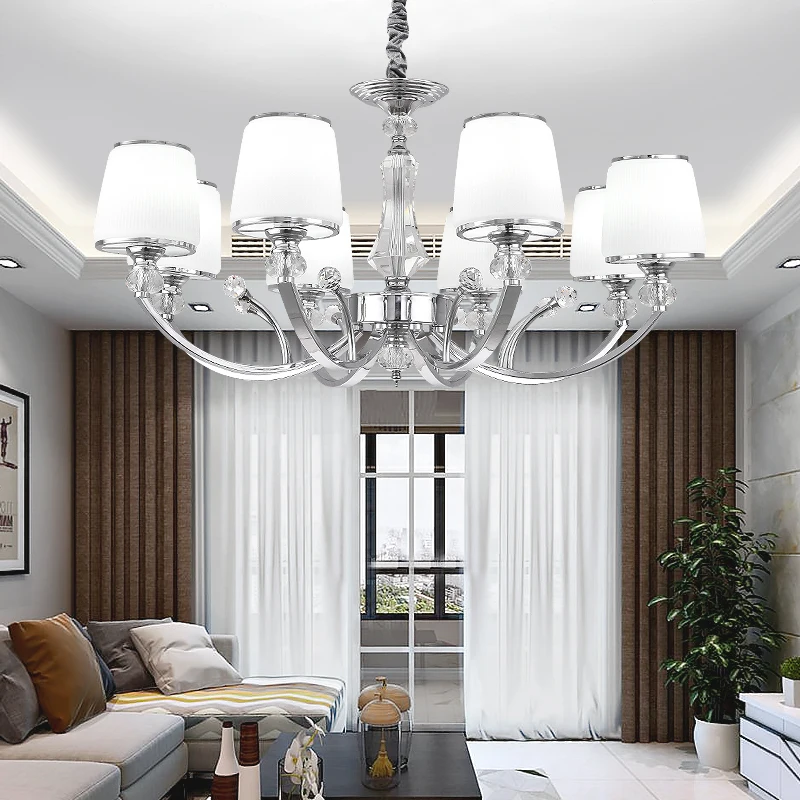 Современные светодиодные люстры для спальни роскошные осветительные приборы
